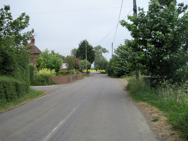 Photo 6"x4" Old Ashford road at Brenzett Brenzett c2011