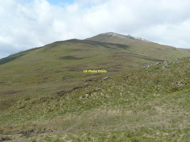 Photo 6"x4" South eastern slopes of Meall Greigh Fearnan c2011