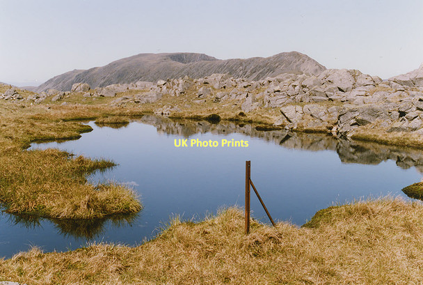 Photo 6"x4" Small tarn above the Black Sail Pass Wasdale Head\/NY1808 c1992