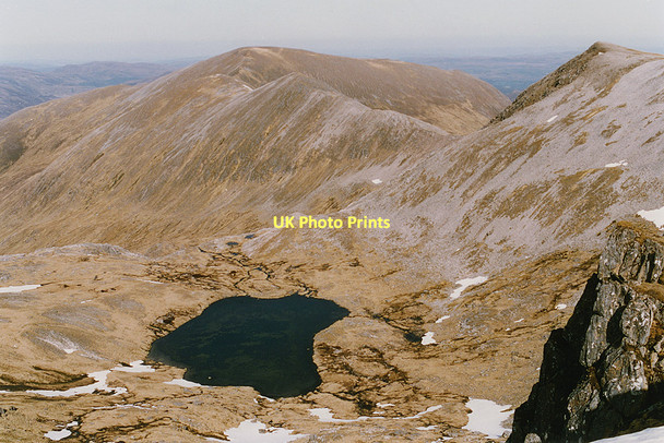 Photo 6"x4" Loch a' Choire Dhomhain Stob Coire Dhomhnuill c1992