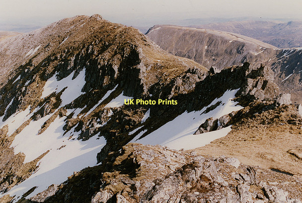 Photo 6"x4" Stob Coire Domhnuill from the west Stob Coire Dhomhnuill c1992