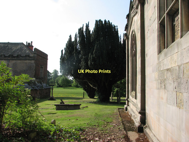 Photo 6"x4" Holme Pierrepont: church and Hall Carlton\/SK6041 c2011