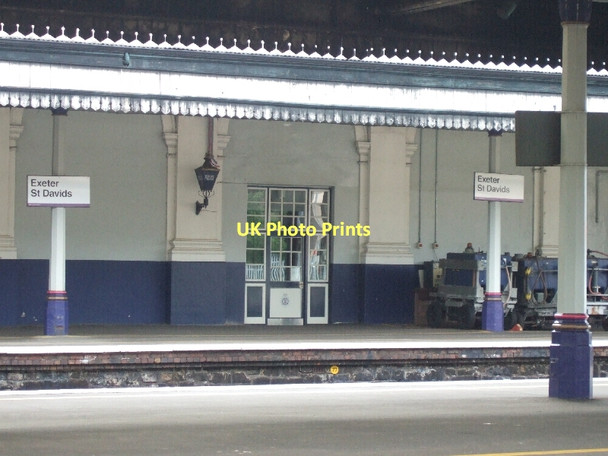 Photo 6"x4" Transport Police Station at St David's Station Exeter c2011