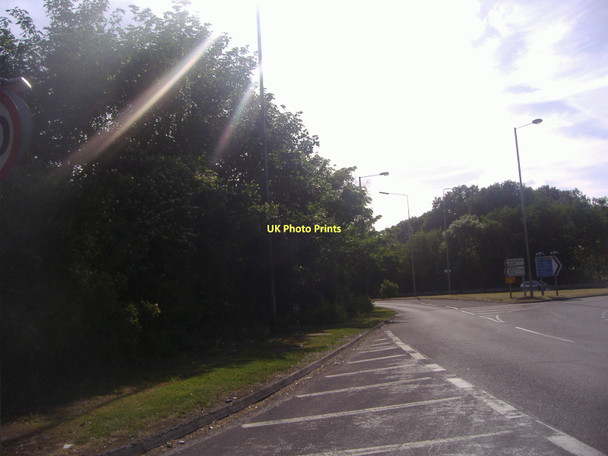 Photo 6"x4" Exit to London Road from A329, Wokingham Amen Corner\/SU8468 c2011