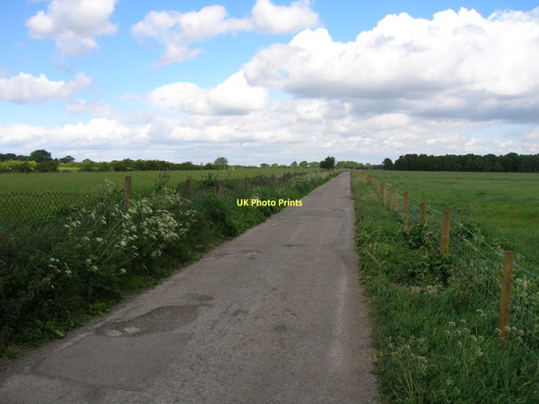 Photo 6"x4" Moor Dike Road heading north Hatfield Woodhouse c2011