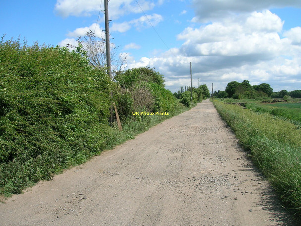 Photo 6"x4" Stainforth Moor Road heading east Hatfield Woodhouse c2011
