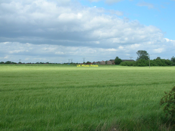 Photo 6"x4" Farmland off High Levels Bank (A18) Wike Well End c2011