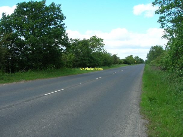 Photo 6"x4" A614 heading north Brierholme Carr c2011