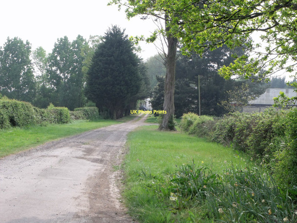 Photo 6"x4" Access road to Highlands Farm, Hailsham Hailsham c2011