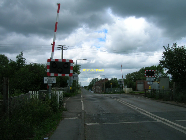 Photo 6"x4" Level crossing, Moorends Moorends c2011