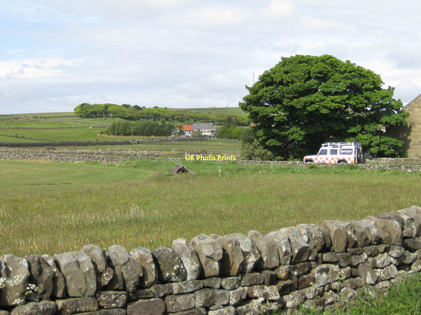 Photo 6"x4" View West from Church Road Ravenscar c2011