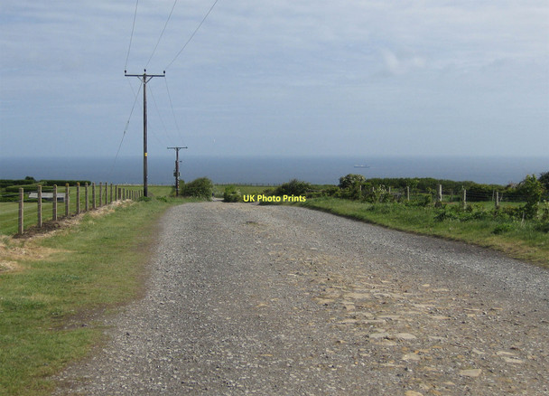 Photo 6"x4" Hammond Road on the Cleveland Way Ravenscar c2011