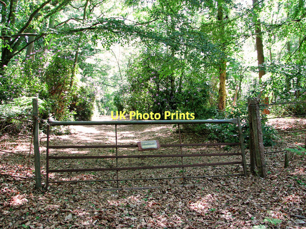 Photo 6"x4" Entrance to private property at Fritton Warren Fritton\/TG4600 c2011