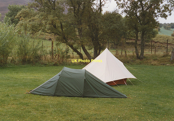 Photo 6"x4" Camping at Braemar Castleton\/NO1591 c1992