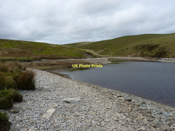 Photo 6"x4" The Brwynog arm of the Claerwen Reservoir Bryn Trapau c2011