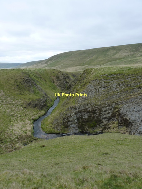 Photo 6"x4" The Tair Allt gorge - downstream Bryn Trapau c2011