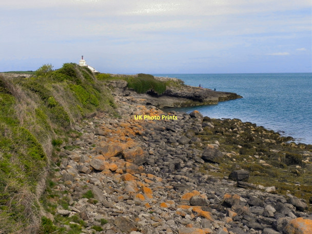 Photo 6"x4" Rocky Shoreline, Moelfre Moelfre\/SH5186 c2011