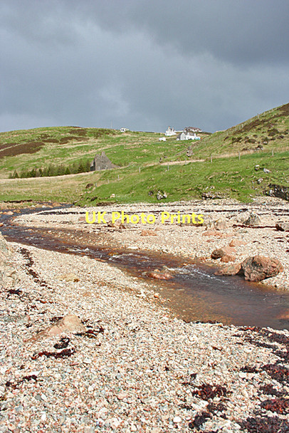 Photo 6"x4" Bun a'Ghlinne Tolstadh bho Thuath c2011