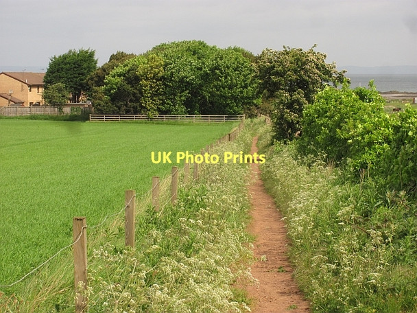 Photo 6"x4" Sandy Path - core path 142 Cockenzie and Port Seton c2011