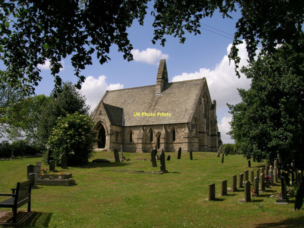 Photo 6"x4" St John's Church, Cadeby Conisbrough c2011