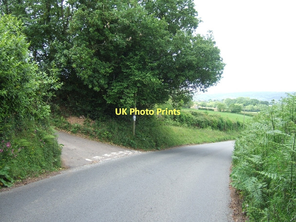 Photo 6"x4" Junction near Chineway Cottage Ottery St Mary c2011