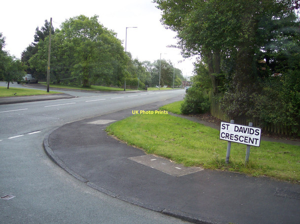 Photo 6"x4" Haigh Road from St Davids Crescent at Aspull Aspull c2011