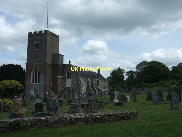Photo 6"x4" Gittisham church Gittisham c2011