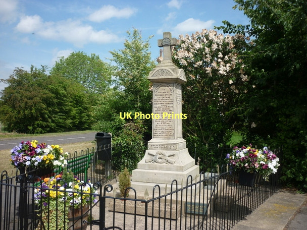 Photo 6"x4" The War Memorial, Ealand Ealand c2011