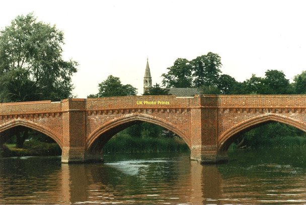 Photo 6"x4" Clifton Hampden Bridge Clifton Hampden c1989