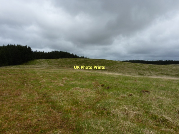 Photo 6"x4" Bwlch Owen from the southeast Carreg Wen Fawr c2011
