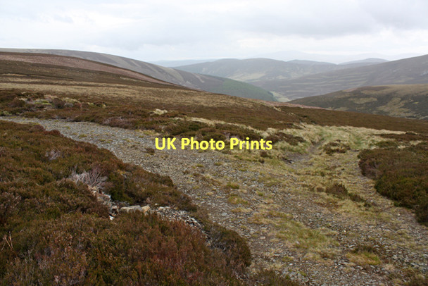 Photo 6"x4" Junction on Finlate Hill Finlate Hill c2011
