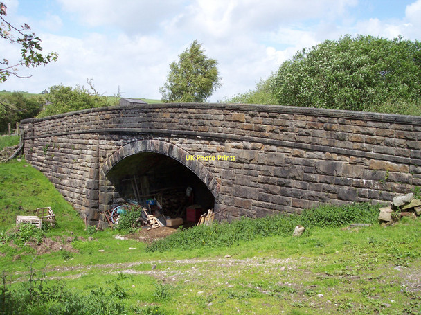 Photo 6"x4" Bridge over dismantled railway near Logwood Farm Brinscall c2011