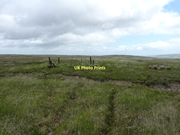 Photo 6"x4" Rain gauge on the moors above the Afon Arban Llyn Carw c2011