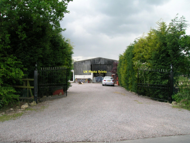 Photo 6"x4" Entrance to farm off Snatchells Lane Mawson Green c2011
