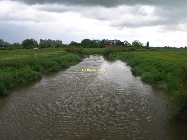 Photo 6"x4" The River Don, looking south from Jubilee Bridge Hangsman Hill c2011