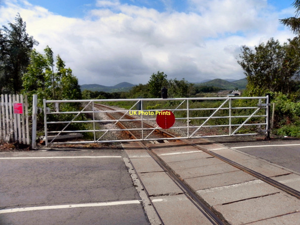 Photo 6"x4" Tal-y-Cafn Level Crossing Tal-y-cafn c2011