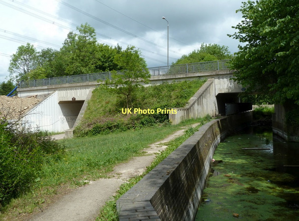 Photo 6"x4" Footbridges under the A6135, Renishaw Renishaw c2011