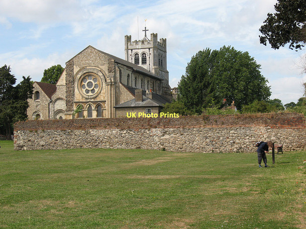 Photo 6"x4" Waltham Abbey ruins Waltham Abbey c2011