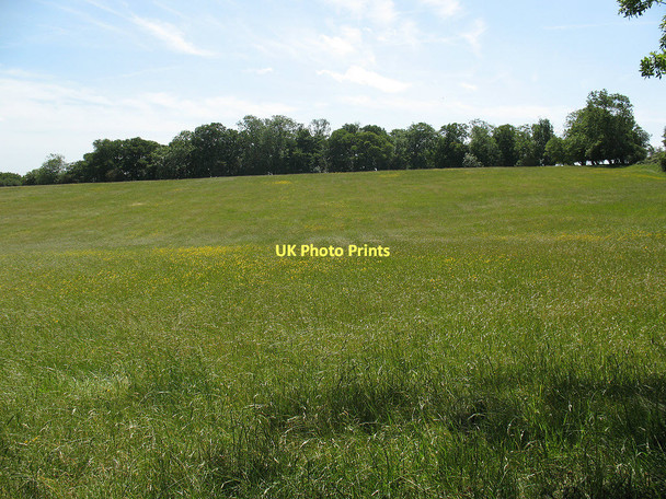 Photo 6"x4" Galley Hill from the north Claverhambury c2011
