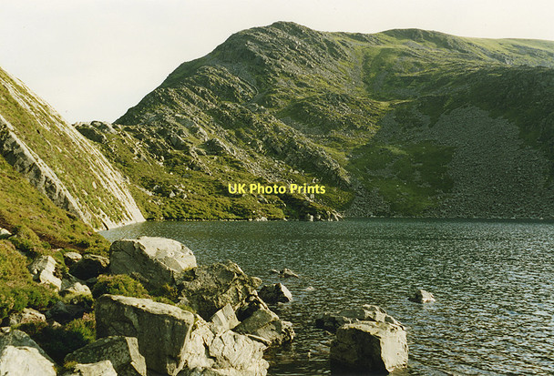Photo 6"x4" Llyn Hywel and Y Llethr Llyn Hywel c1991
