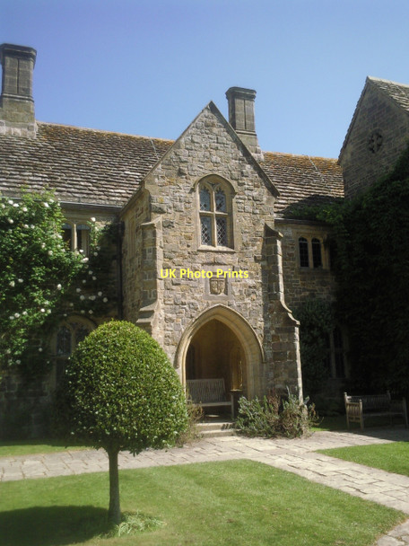 Photo 6"x4" The main entrance to Nymans Handcross c2011