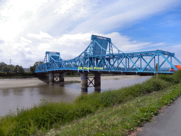 Photo 6"x4" Queensferry Blue Bridge Garden City\/SJ3269 c2011