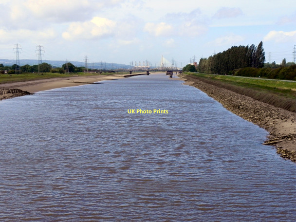 Photo 6"x4" River Dee Garden City\/SJ3269 c2011