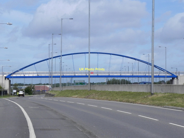 Photo 6"x4" Cycle Bridge Garden City\/SJ3269 c2011