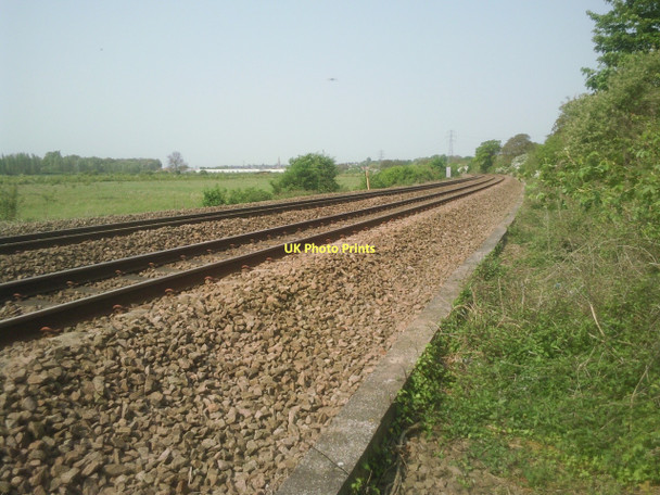 Photo 6"x4" Railway east of Stamford Uffington\/TF0607 c2011