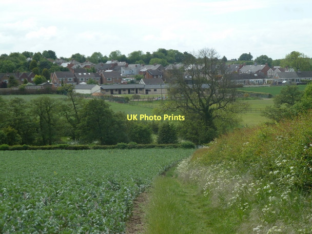 Photo 6"x4" Footpath towards Parkhouse Green Clay Cross c2011