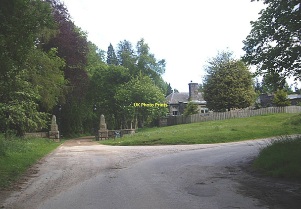 Photo 6"x4" Access to Glen Tanar House Millfield\/NO4896 c2011
