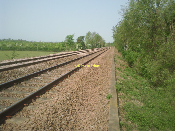 Photo 6"x4" Railway line between Uffington and Stamford Uffington\/TF0607 c2011