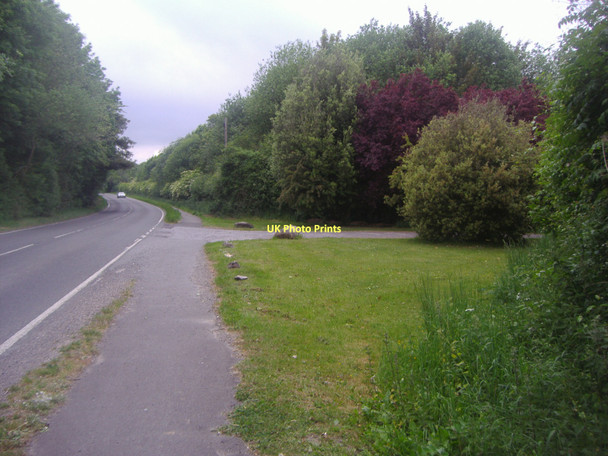 Photo 6"x4" The B3047 heading for New Alresford Bishop's Sutton c2011
