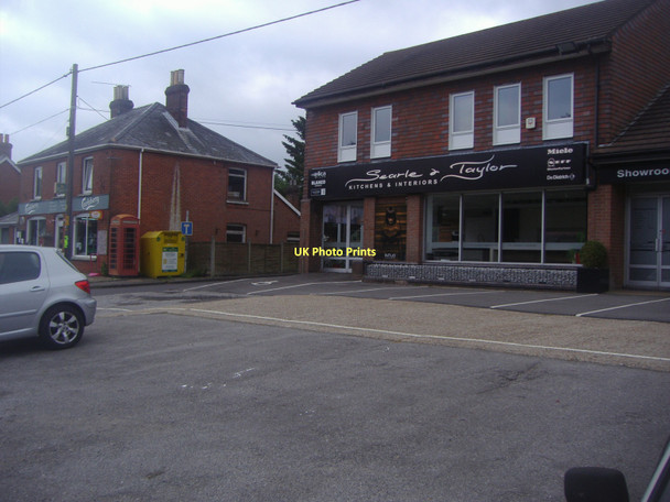 Photo 6"x4" Shops along the A31, Ropley North Street\/SU6433 c2011